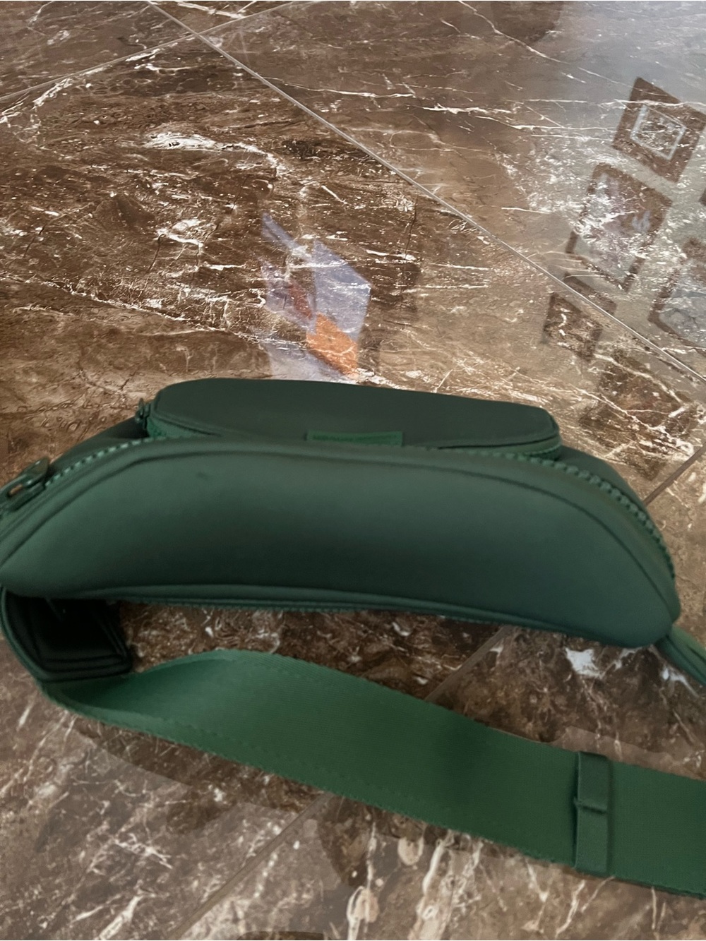 Dagne Dover Forest Green Belt Bag - Picture 4 of 7